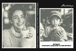 Bitmap for Square and Poster Effect