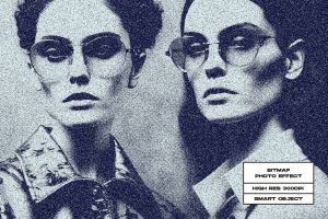 Bitmap Photo Effect