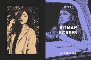 Bitmap Screen Poster Effect