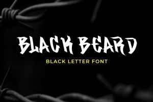 Black Beard – Black Letter Font
