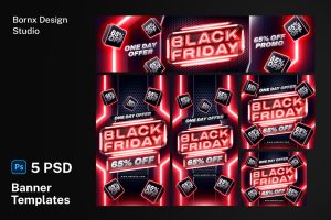 Black Friday Banner Templates