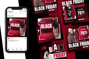 Black Friday Instagram Post Template