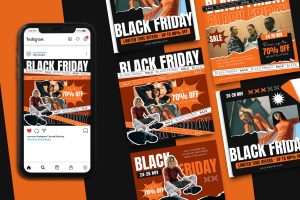 Black Friday Instagram Post Template
