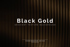 Black Gold Gradient Texture Background