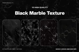 Black Marble Textures HQ