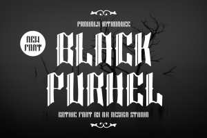 Black Purhel – Medieval Font