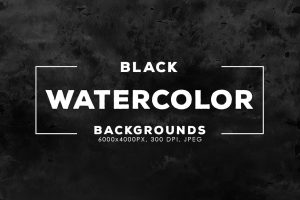 Black Watercolor Backgrounds