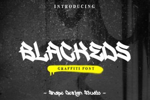 Blackeds – Graffiti Font