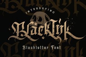 Blackink – Blackletter Font