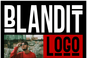 Blandit – Display & Logo Font family