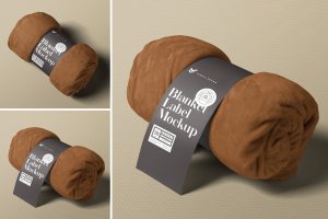 Blanket Label Mockup
