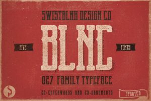 Blnc Family Typeface