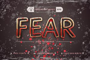 Blood Rust – Editable Text Effect, Font Style