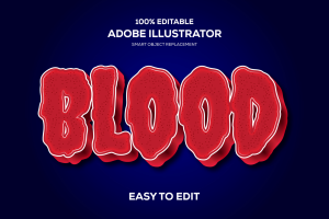 Blood Text Effects