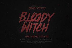 Bloody Witch Horror Instagram Font