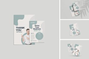 Blooming Letterhead Mockup