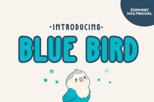 Blue Bird – Cute Handwriting Font