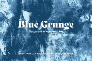 Blue Grunge Texture Background