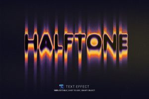Blurred Dots Text Effect