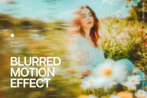 Blurred Motion Photo Template