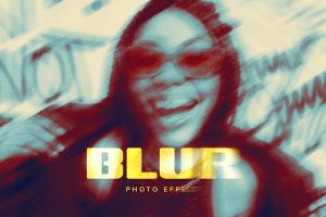Blurry Haze PSD Photo Effect