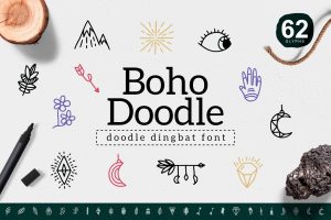 Boho Doodle Dingbat