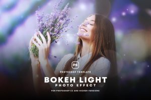 Bokeh Light Photo Effect