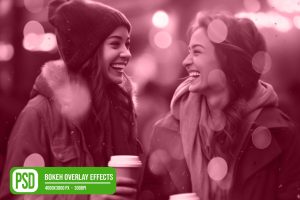 Bokeh Overlay Photo Effects