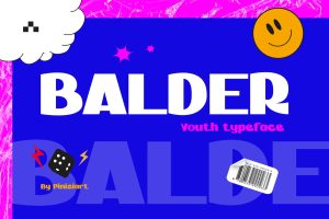 Bold & Edgy Youth Font – Balder