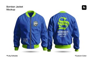 Bomber Jacket Mockup