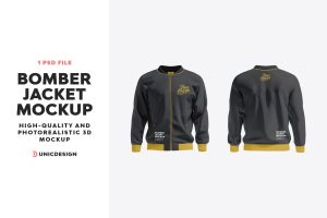Bomber Jacket Mockup