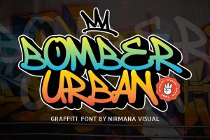 Bomber Urban – Graffiti Font