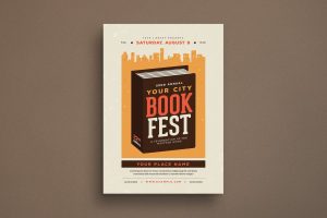Book Festival Event Flyer