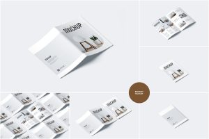 Booklet Mockup Scene Creator