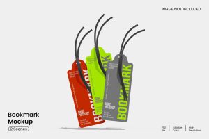 Bookmark Mockup