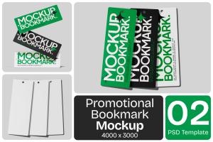 Bookmark Mockup