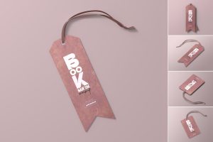 Bookmark Mockup Set