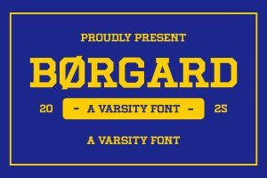 Borgard Varsity Font