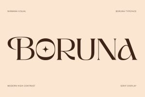 Boruna – Logo Font