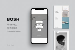 BOSH – Pinterest Template