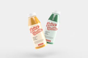 bottle juice Mockup