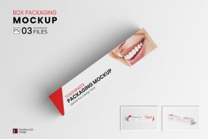 Box – Packaging Mockup Long Rectangle