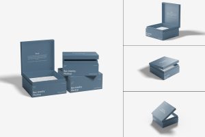Box Jewelry Mockup