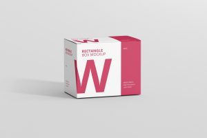 Box Mockup – Wide Rectangle Big Size
