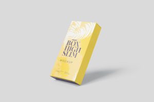 Box Mockup Set – High Slim Rectangle