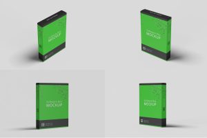 Box software mockup