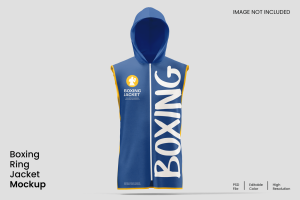 Boxing Ring Jacket Mockup