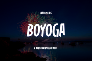 Boyoga Font