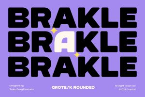 Brakle – Grotesk Rounded