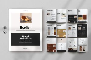 Brand Guideline Brochure Template